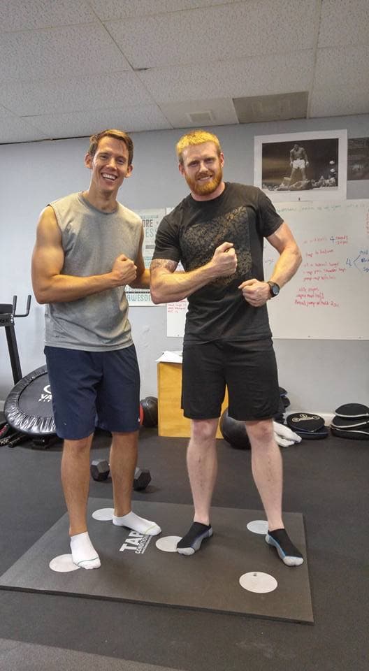PowerHouseATX client progress photo inside the gym